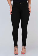 Calça Jeans Skinny Feminina Preta 24259
